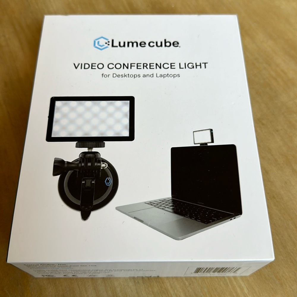 Lumecube video conference light